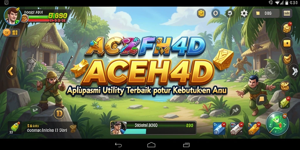 Tampilan antarmuka ACEH4D yang bersih dan fungsional.