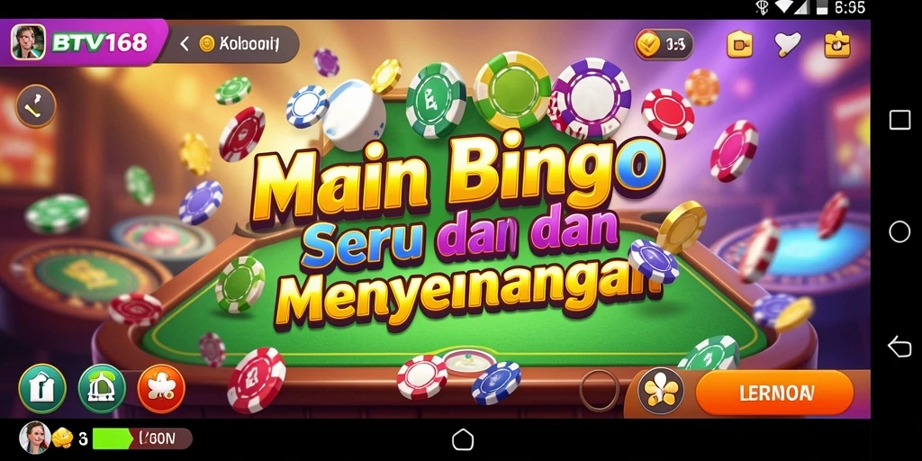 Screenshot gameplay BTV168 yang menunjukkan keseruan bermain Bingo.