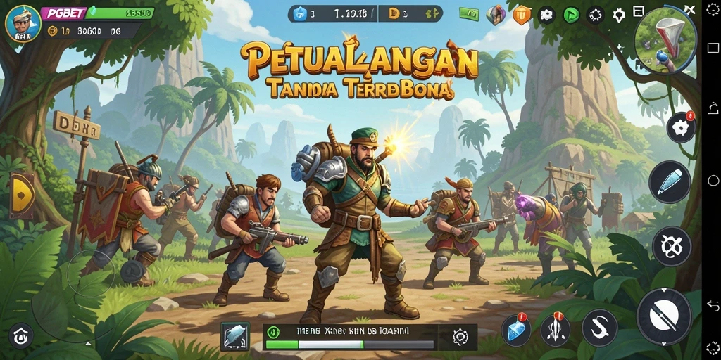 Screenshot gameplay PGBET yang memperlihatkan kebebasan eksplorasi dunia terbuka.
